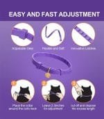 collar para gato calmante feromonas manzanilla lavanda