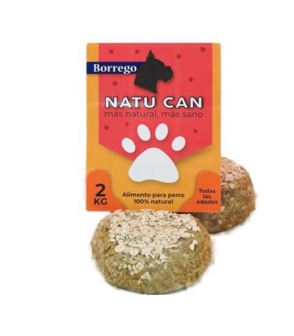 comida perro natural natu can borrego