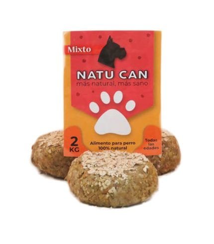comida perro natural natu can mixto